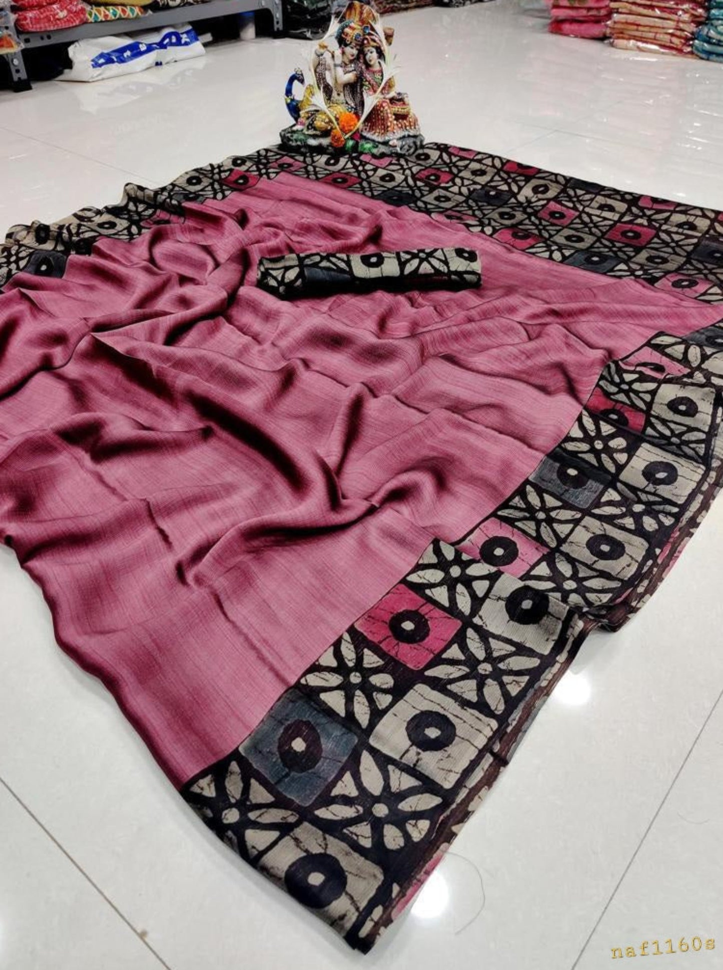 Moss Chiffon sarees