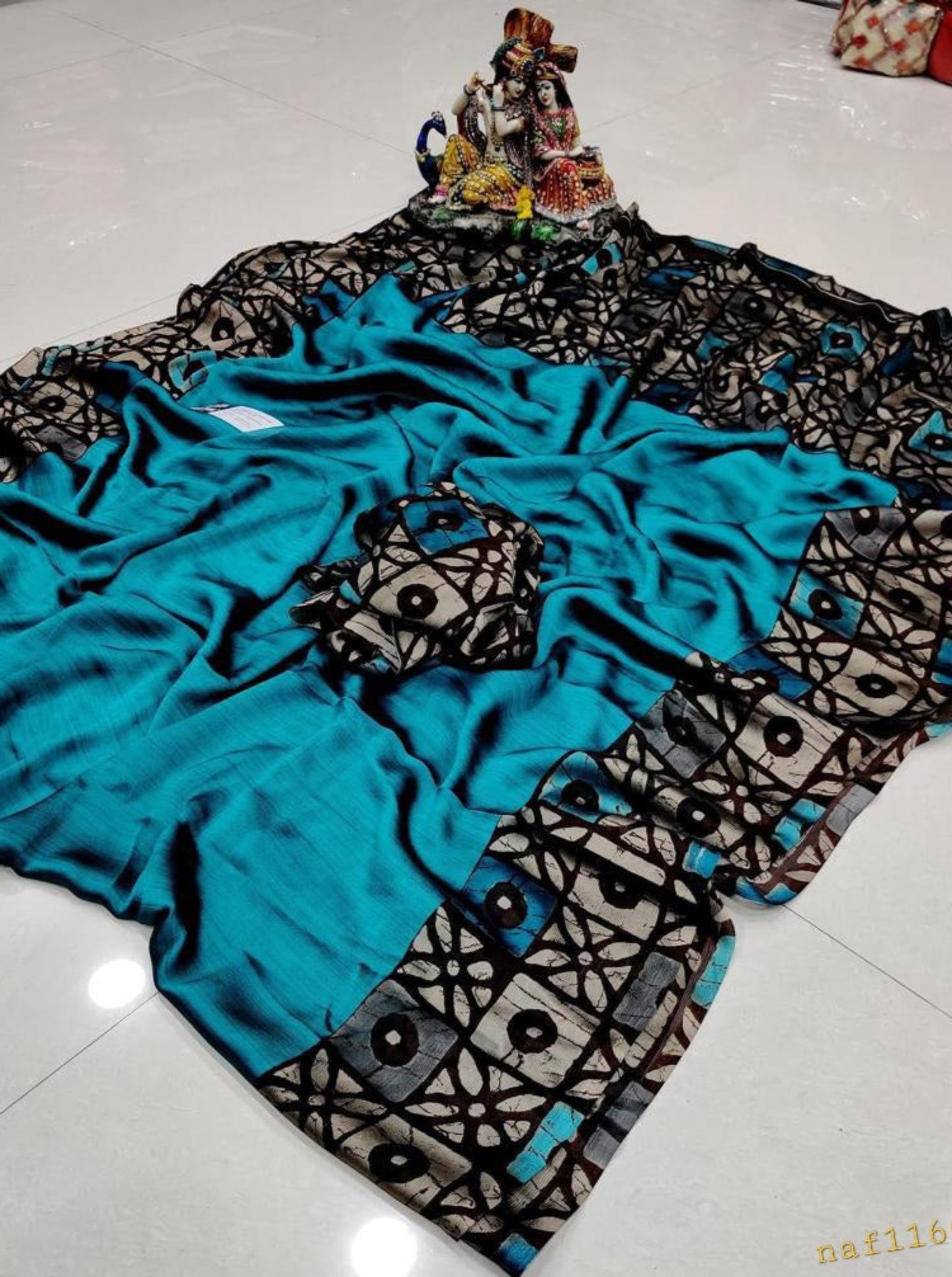 Moss Chiffon sarees