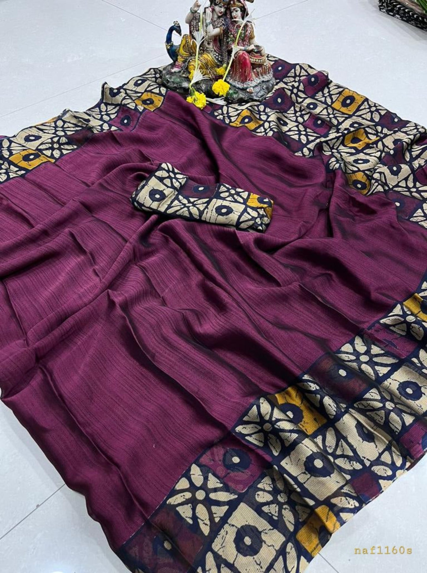 Moss Chiffon sarees