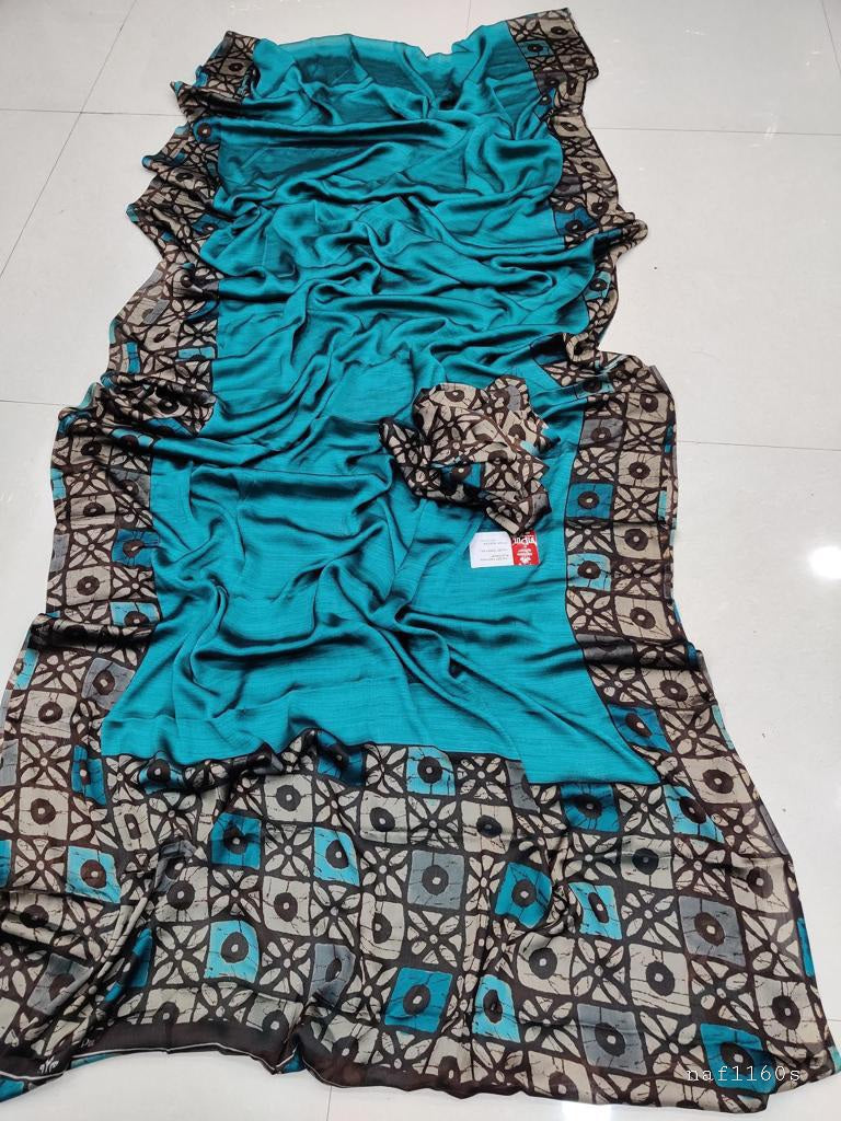Moss Chiffon sarees