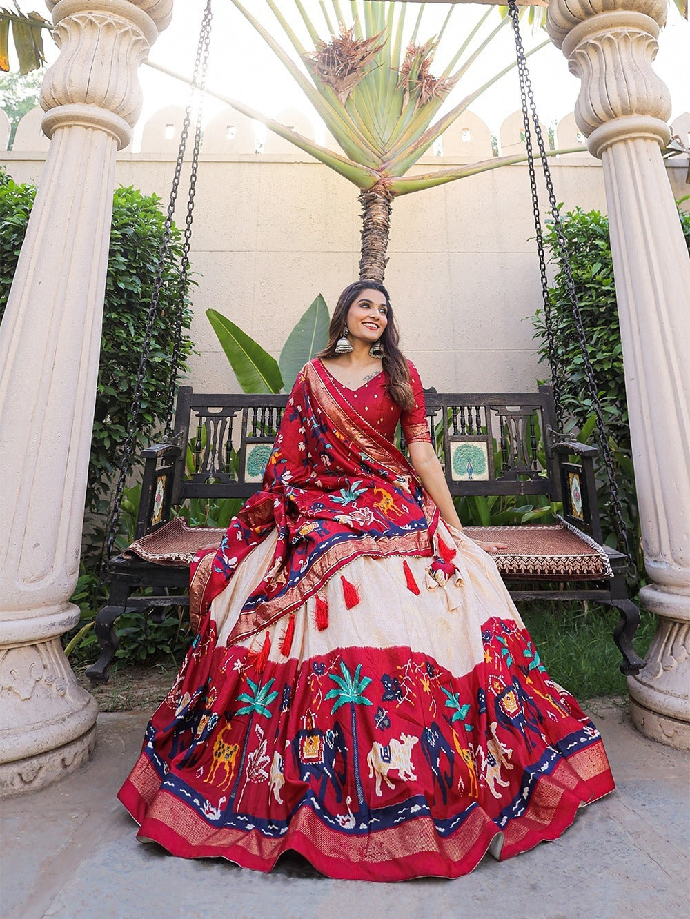 Dola Silk Lehenga