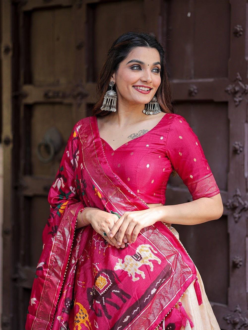 Dola Silk Lehenga set