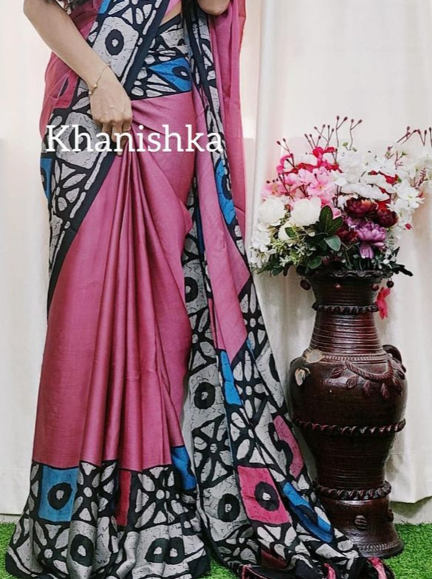 Moss Chiffon sarees