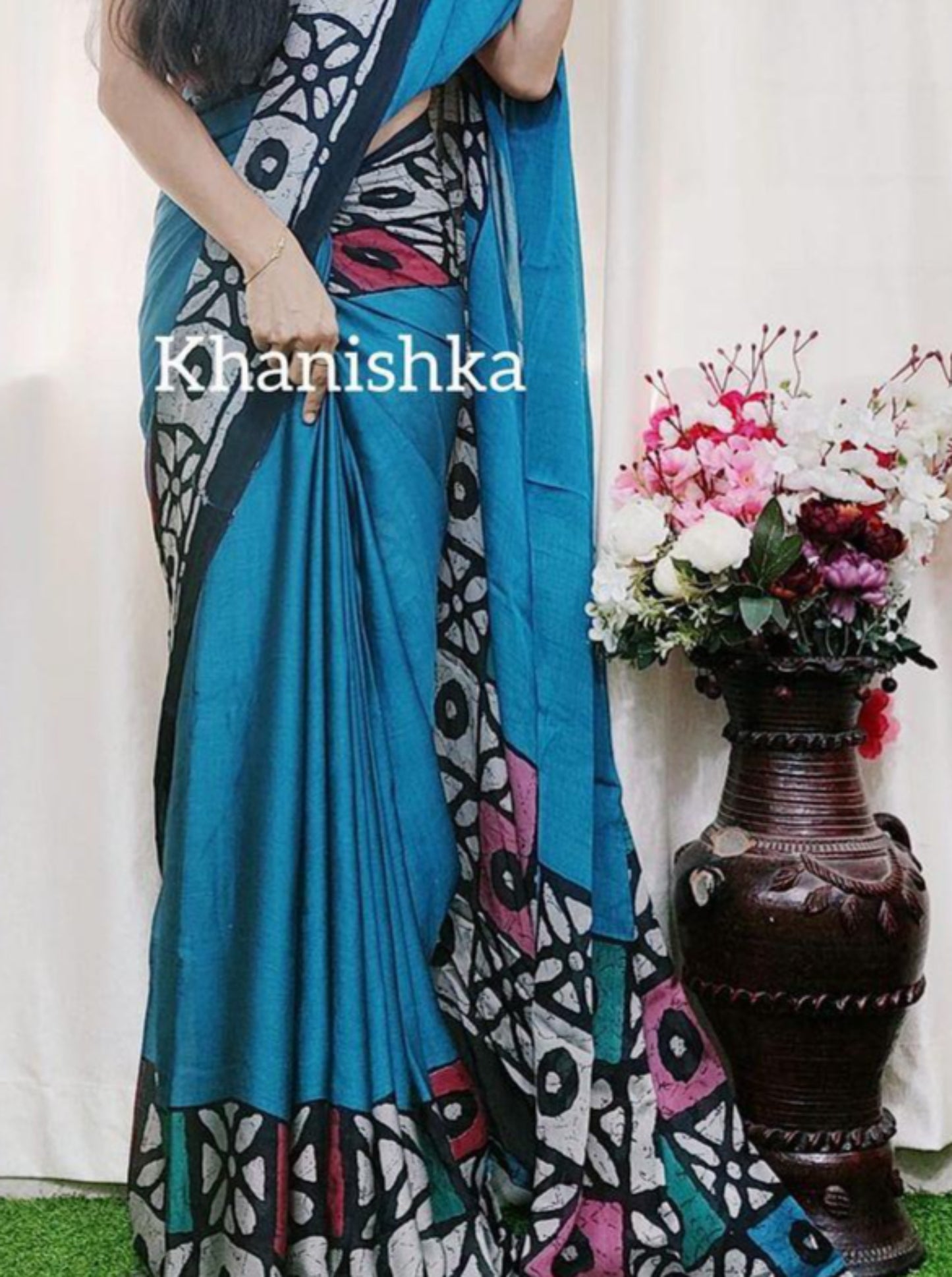 Moss Chiffon sarees