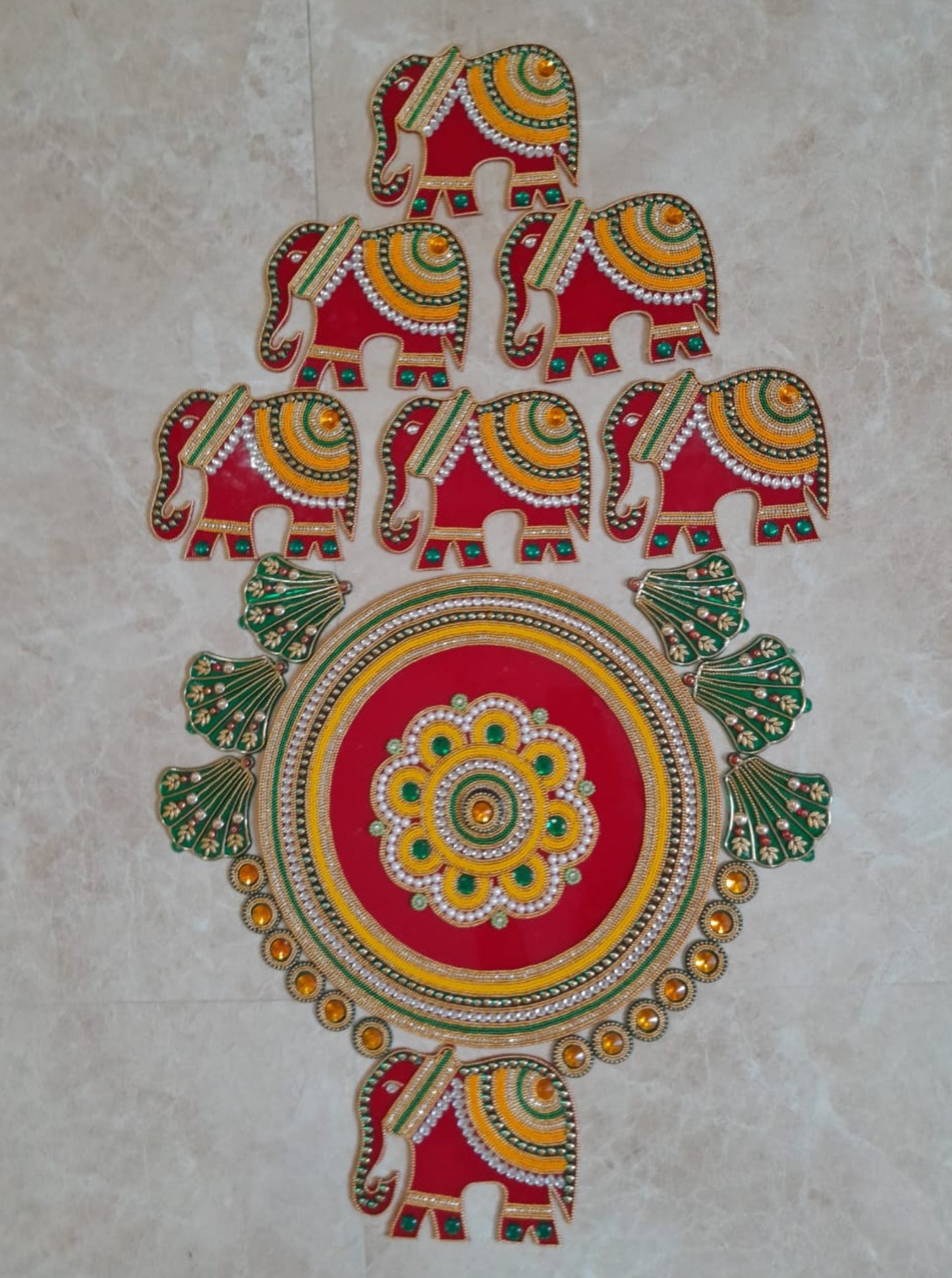 Shop online for Elephant Rangoli at Uflaunt