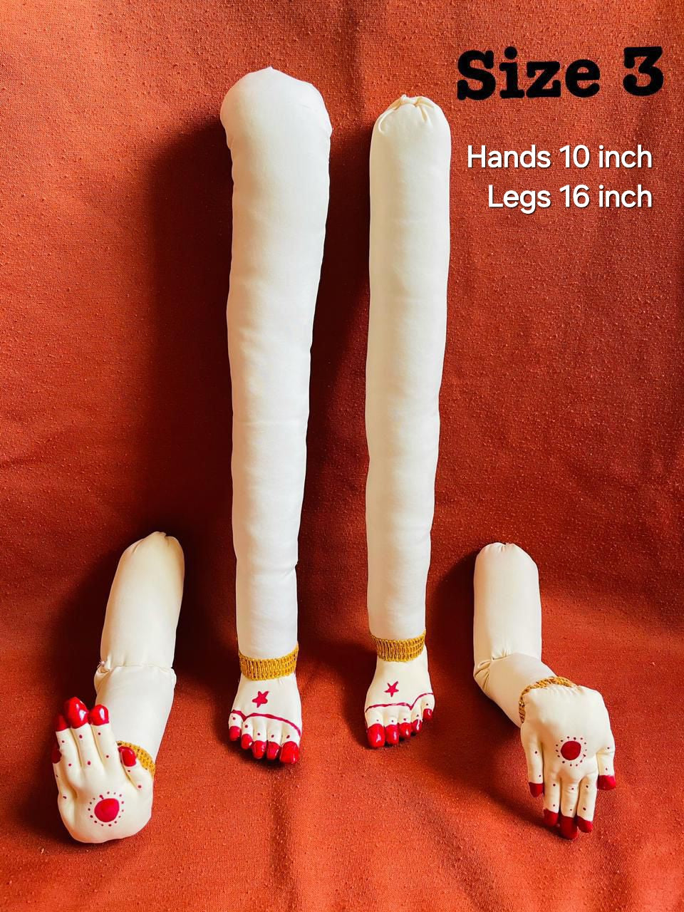 VaraMahalakshmi legs and hands