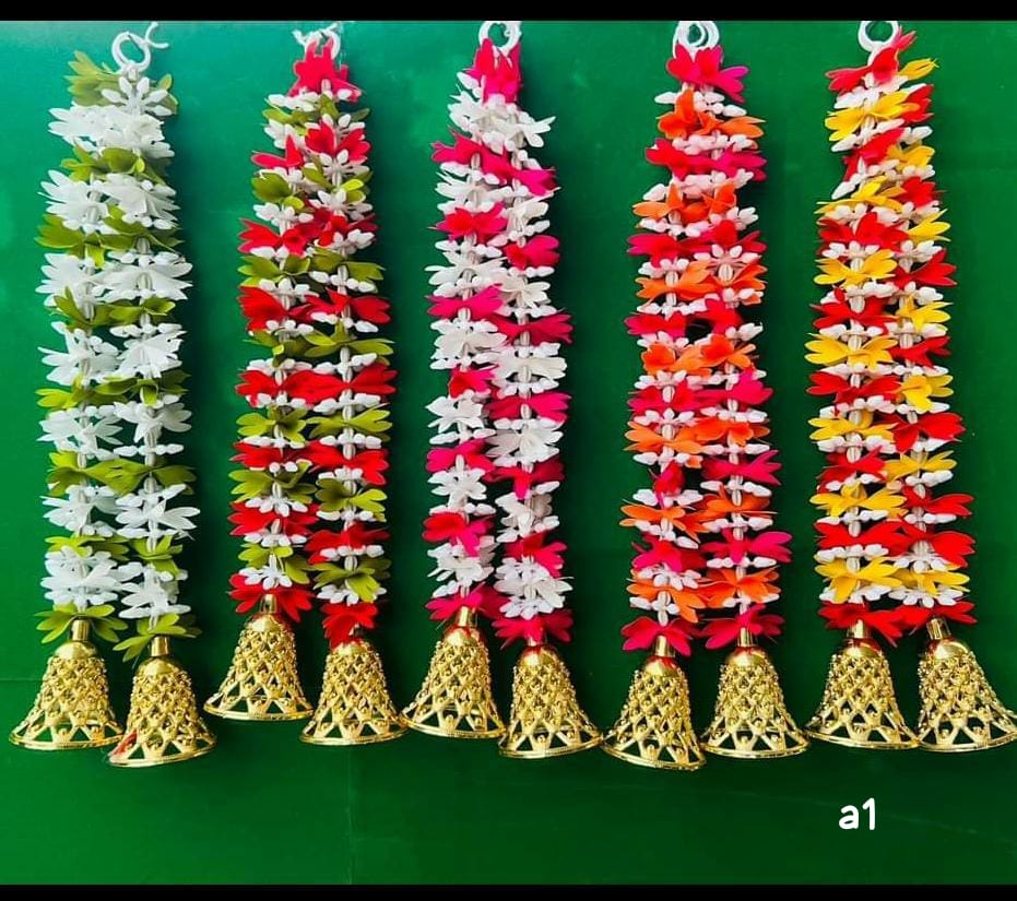 Backdrop Toran With Bells Set of 10