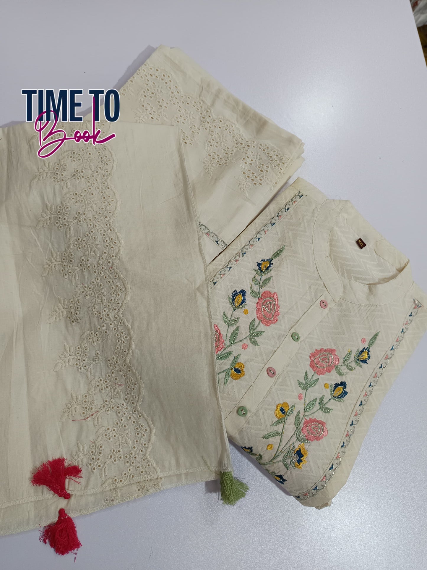 Cotton Embroidery Salwar Sets