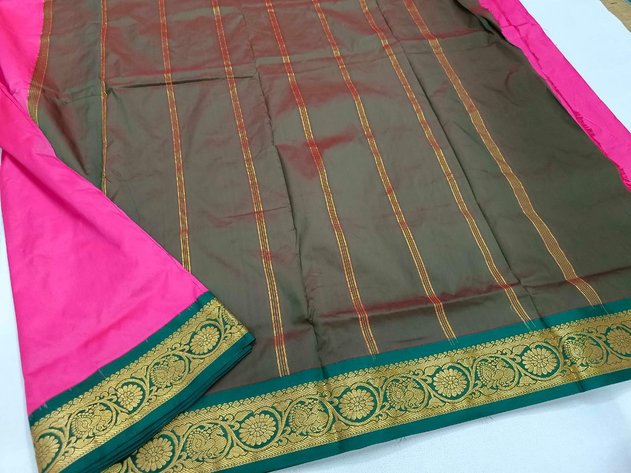 Madisar 10.5 yards Semi Silk Sarees
