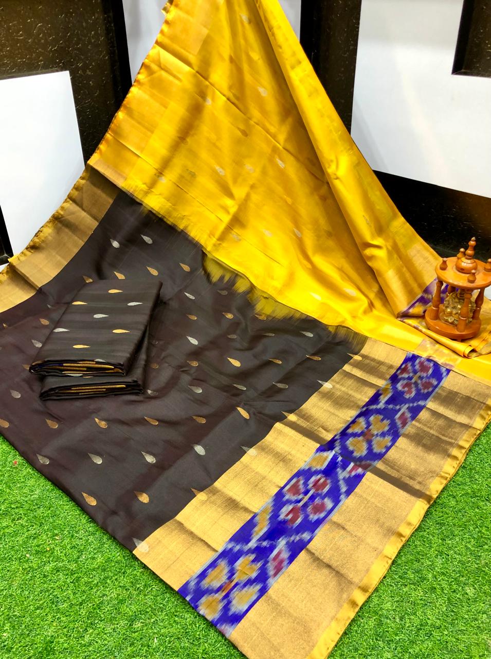 Uppada Pochampally Nakshatra Butta Sarees