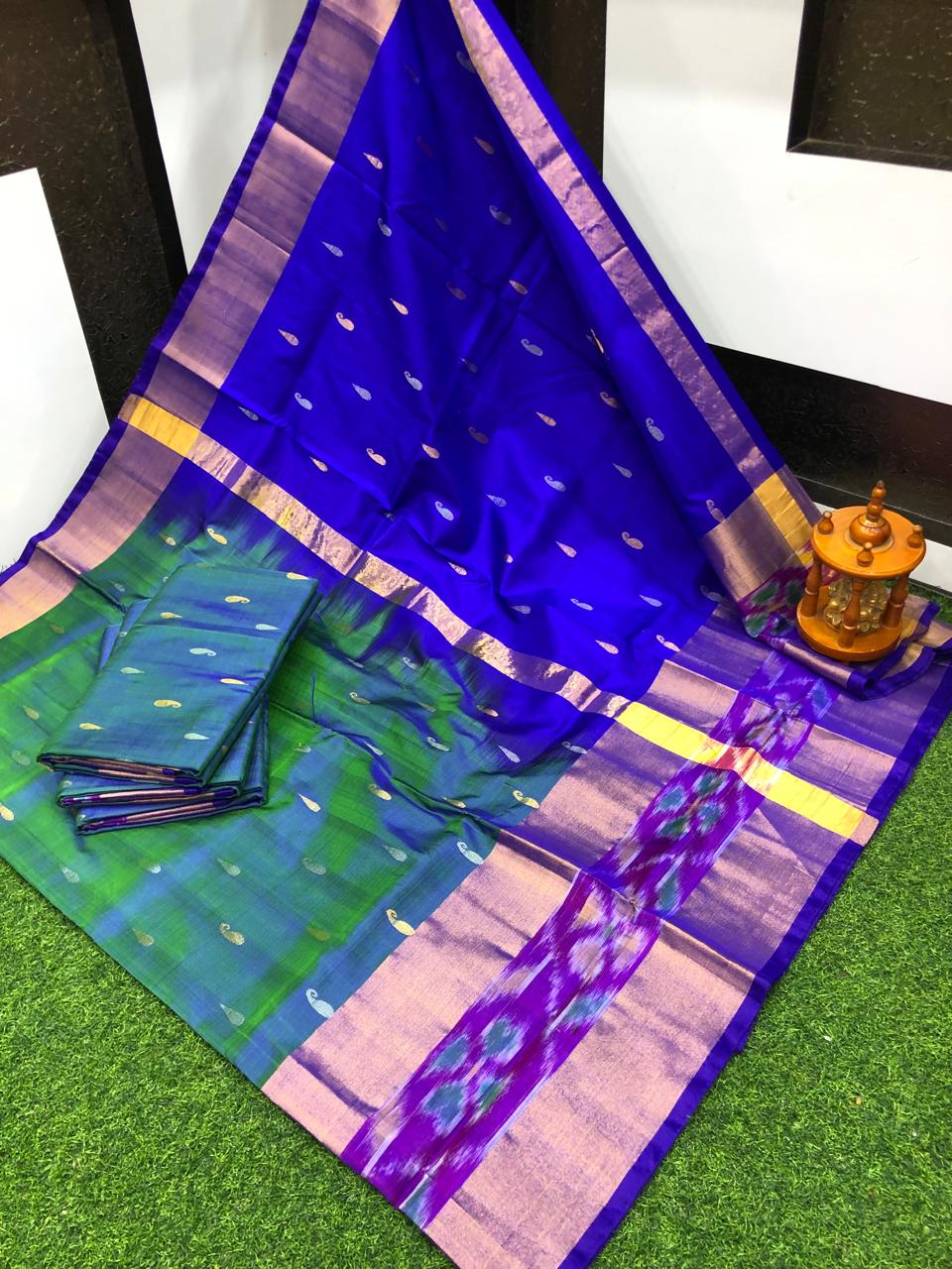 Uppada Pochampally Nakshatra Butta Sarees