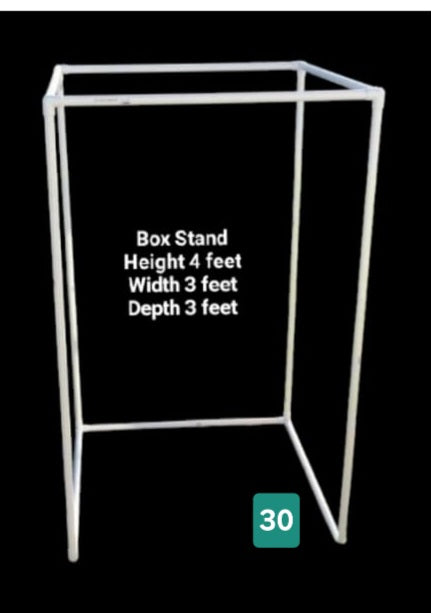 Ganpati Backdrop Box stand