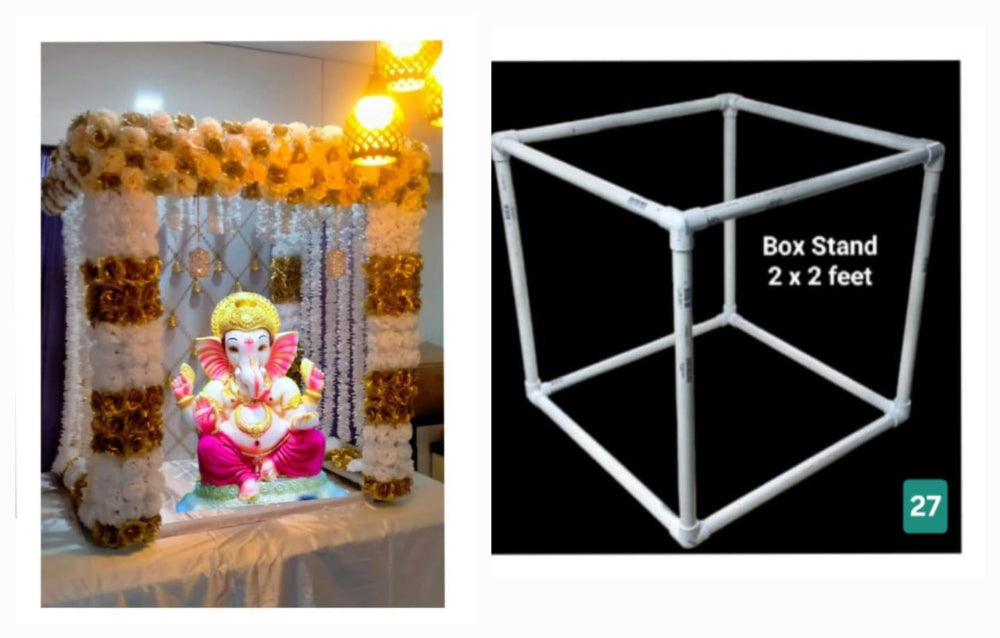 Ganpati Backdrop Box stand