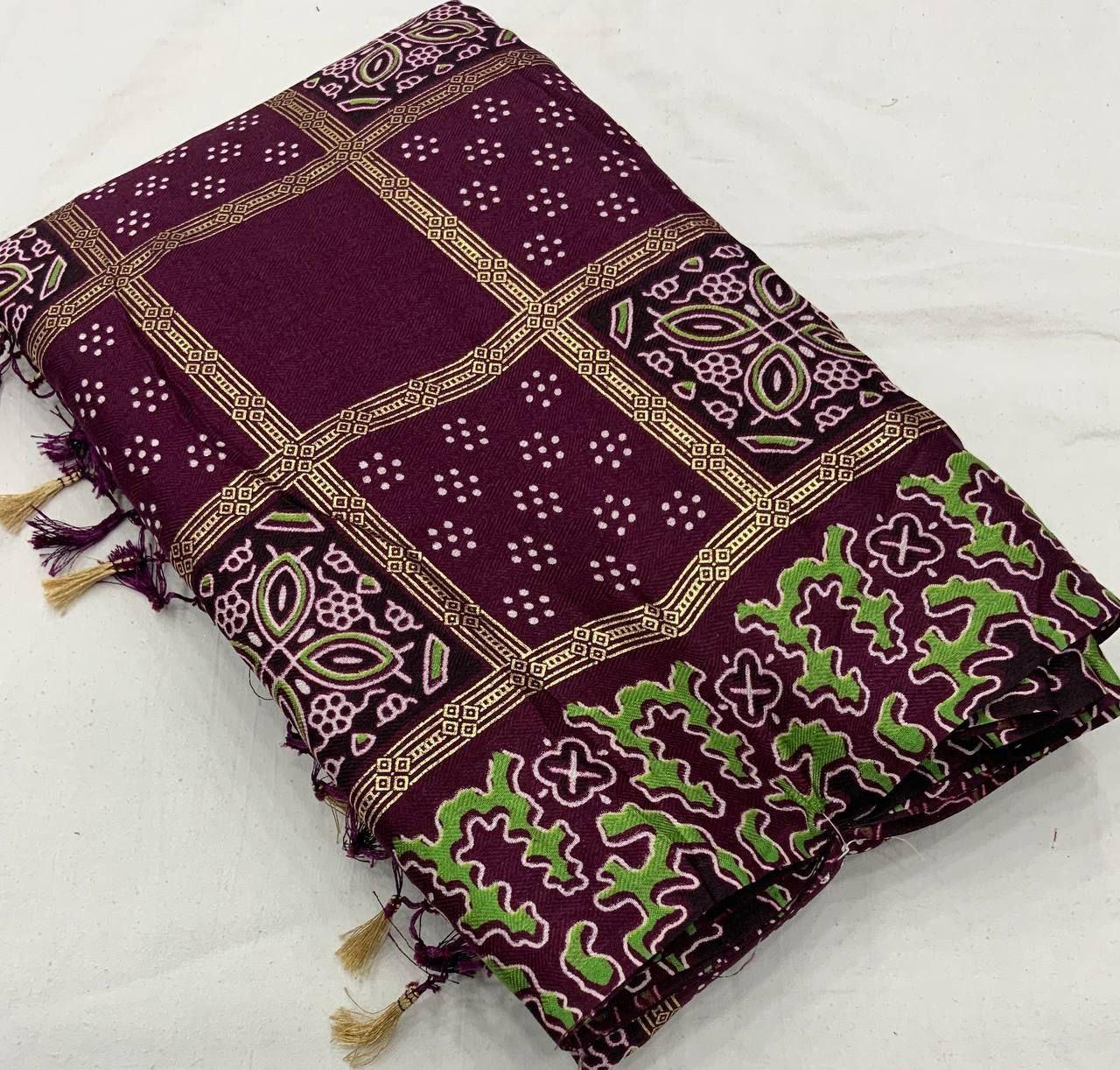 Pashmina Silk Sarees