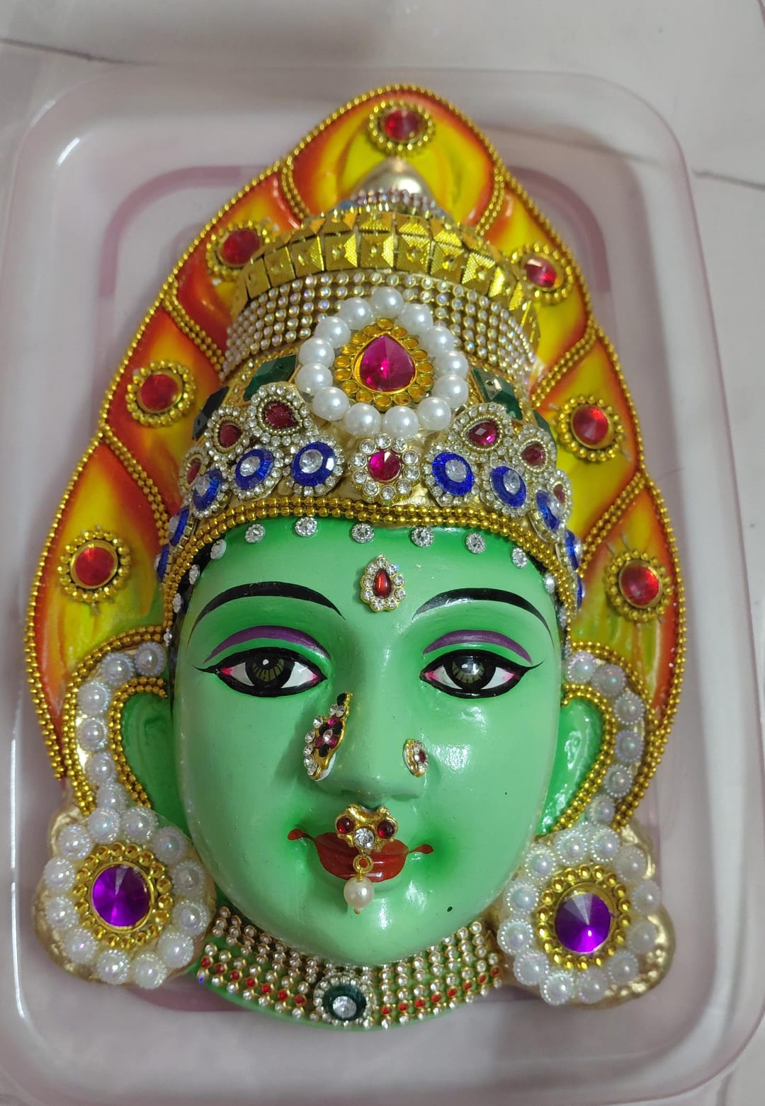 Muthumariamman/Karumariamman Face