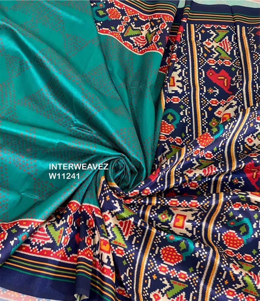 Bandhani Cotton Silk Sarees