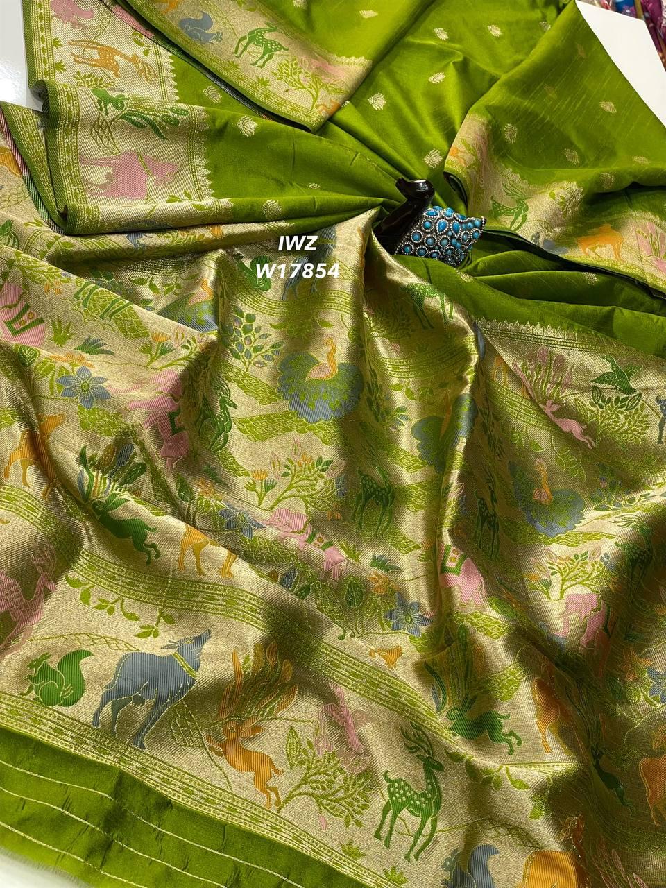 Chinon Silk Saree