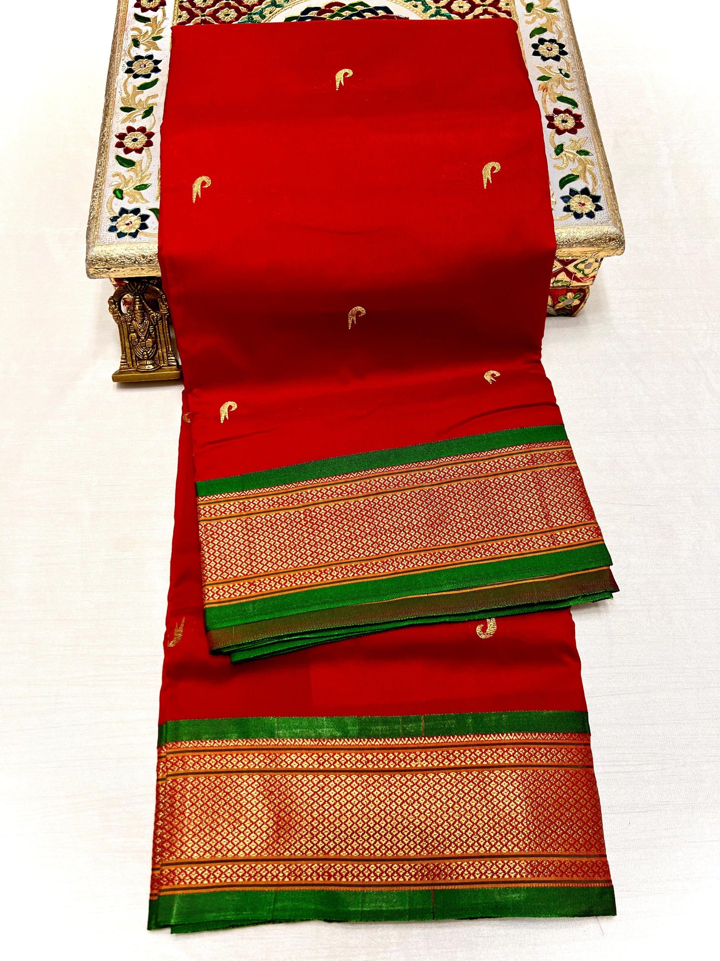 Kadiyal Paithani Silk Sarees