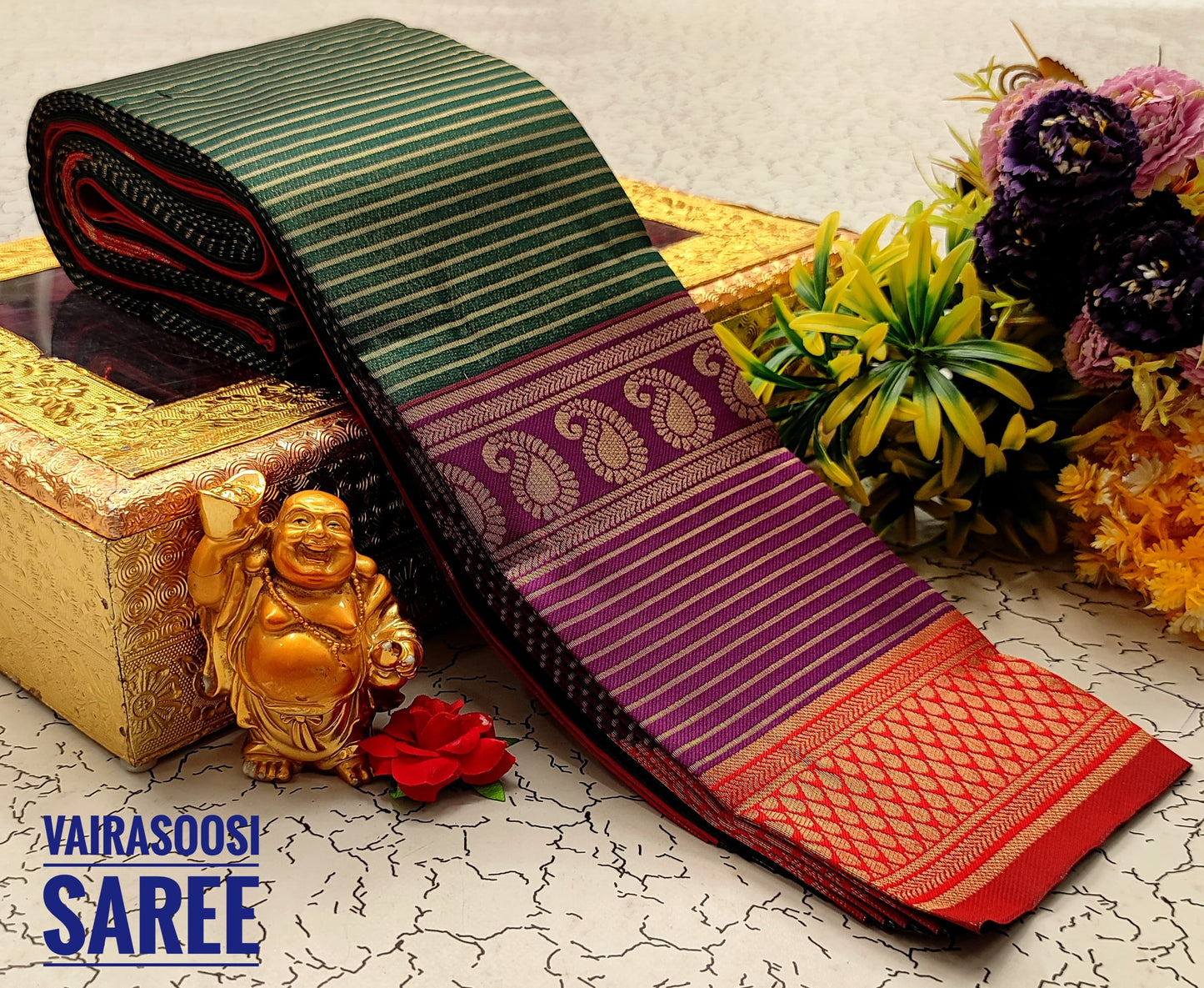 Madhuram Semi Silk Sarees