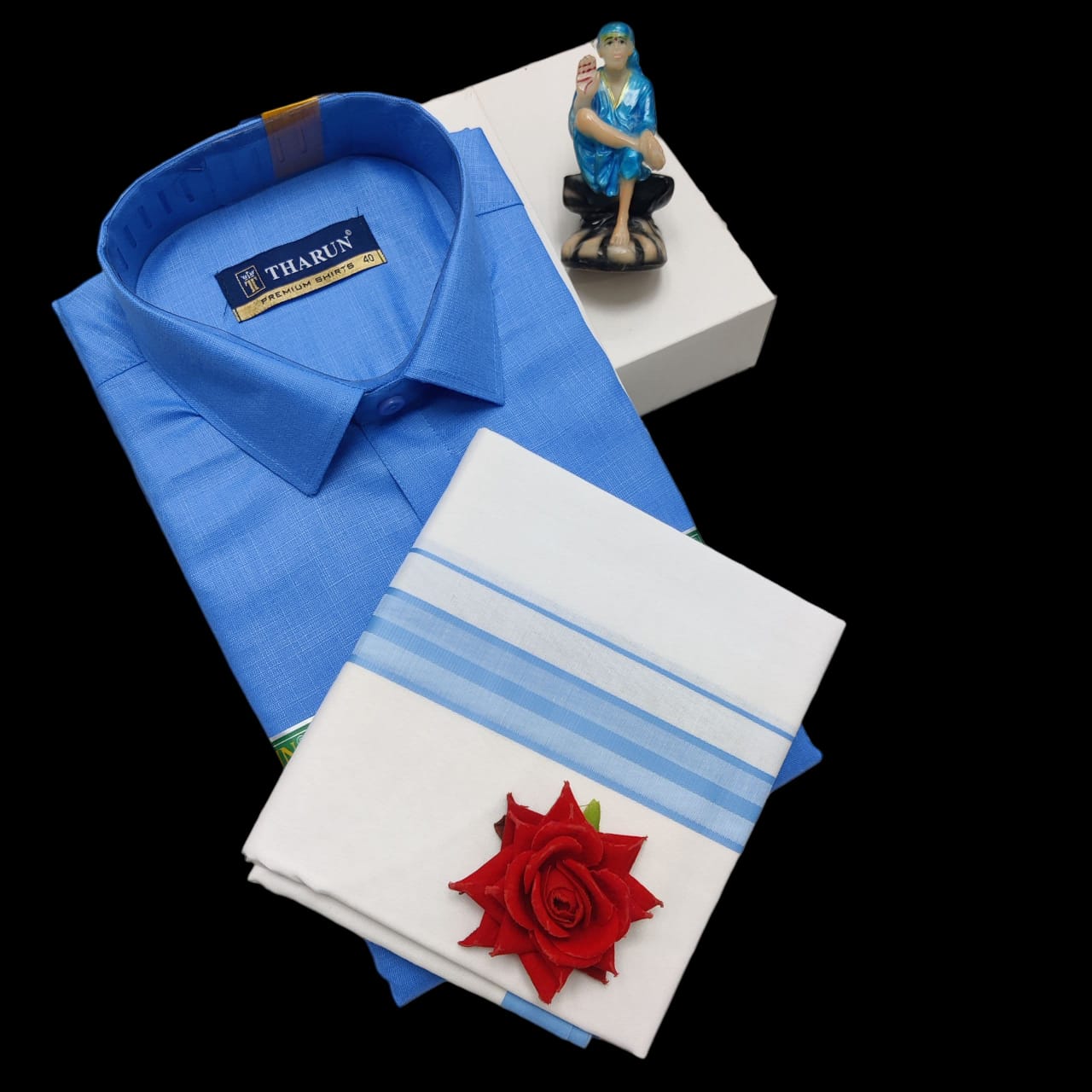 Men's Dhoti and Shirt Combo