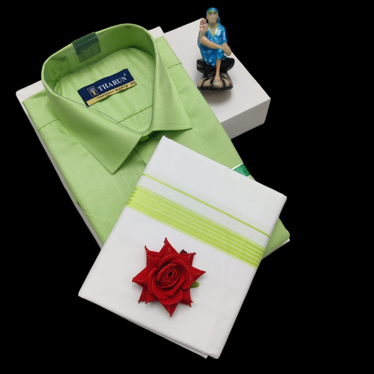 Men's Dhoti and Shirt Combo