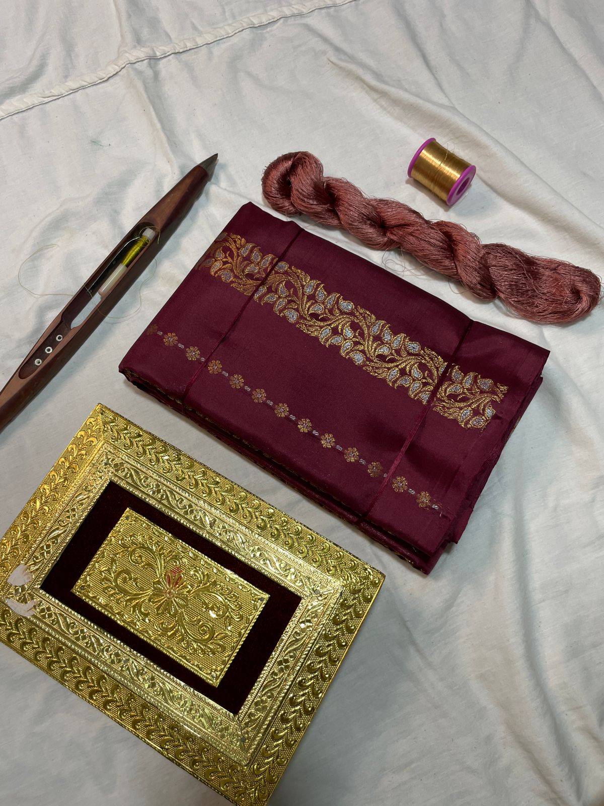 Trendy Borderless Kanchi Silk Sarees