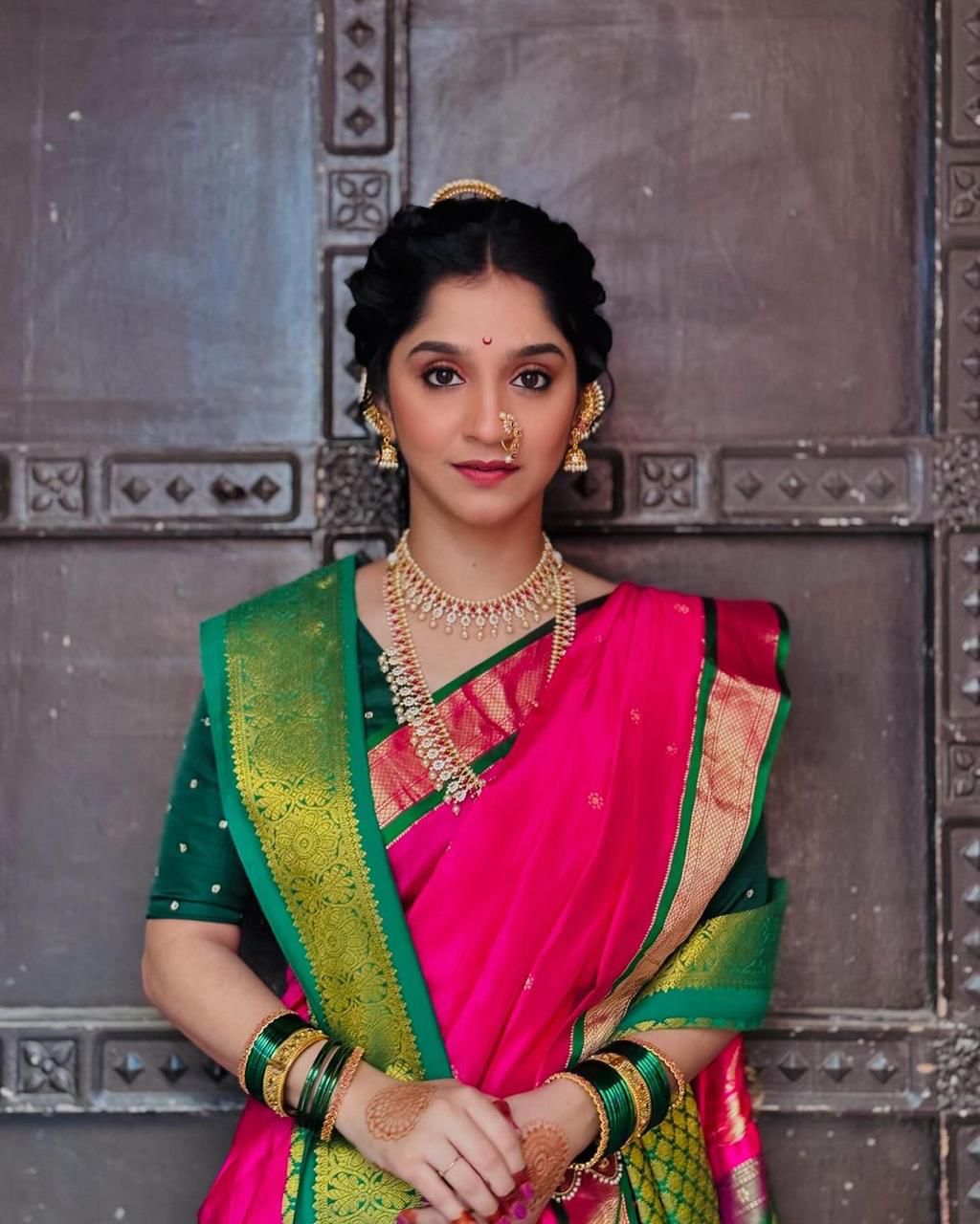 Kadiyal Paithani Silk Sarees