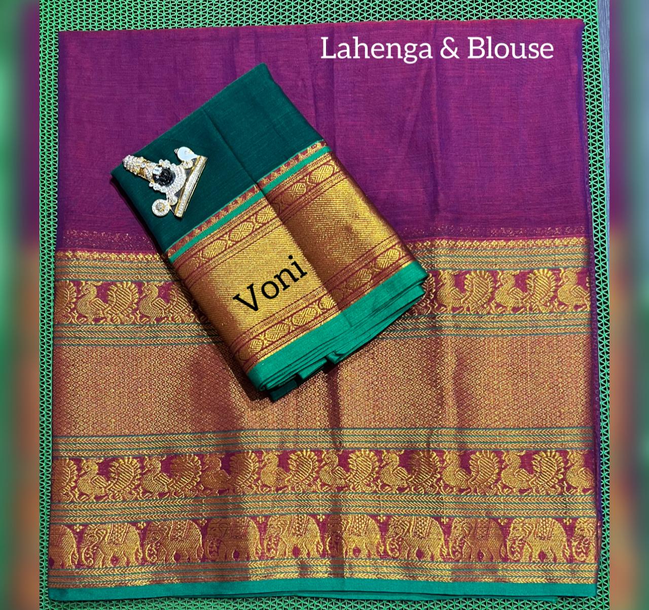 Narayanpet Half Saree Unstitched