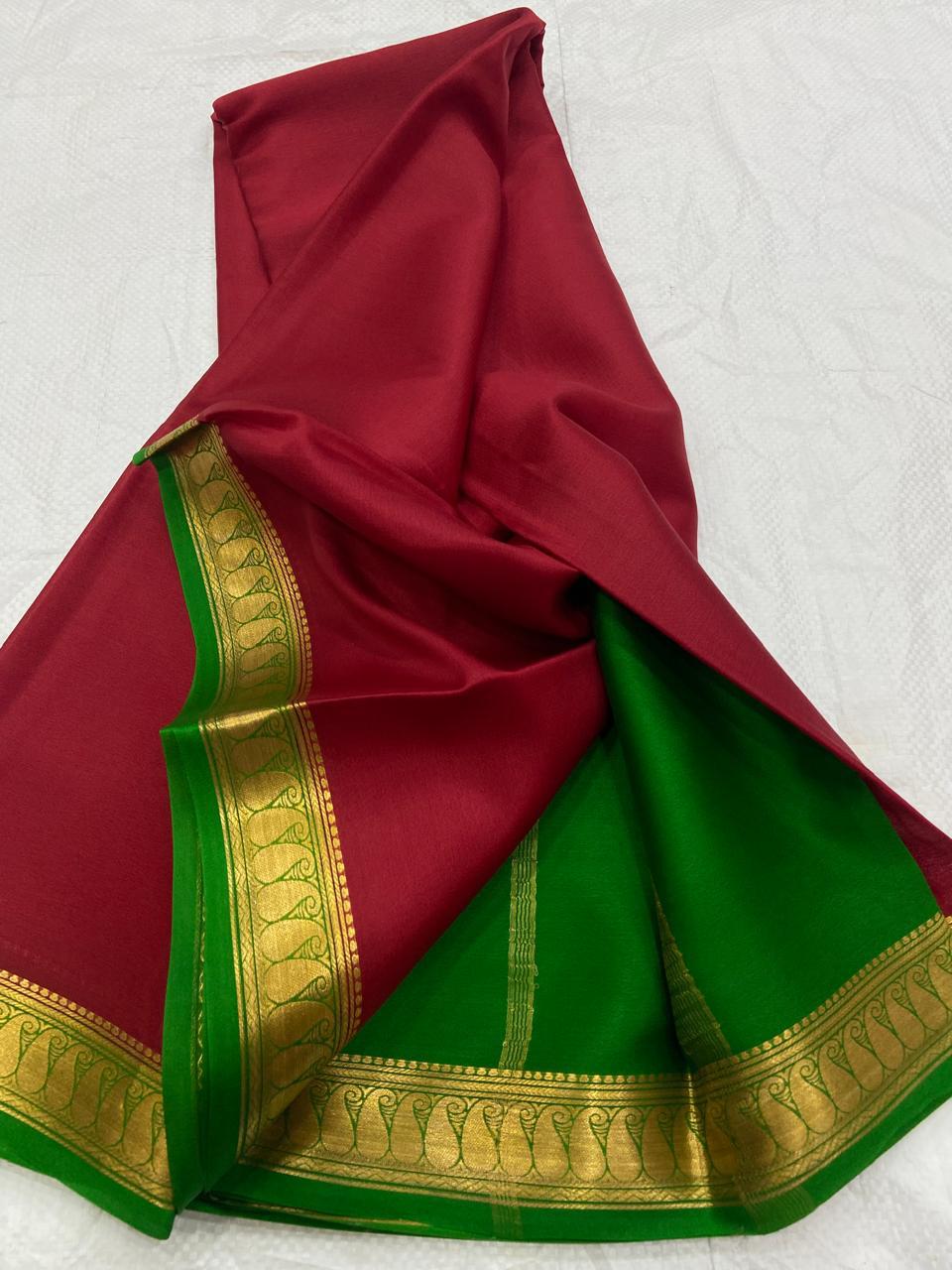 Mysore Silk Sarees 60 gsm