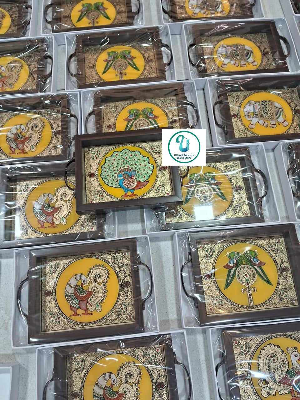 Reverse Acrylic Painting Trays