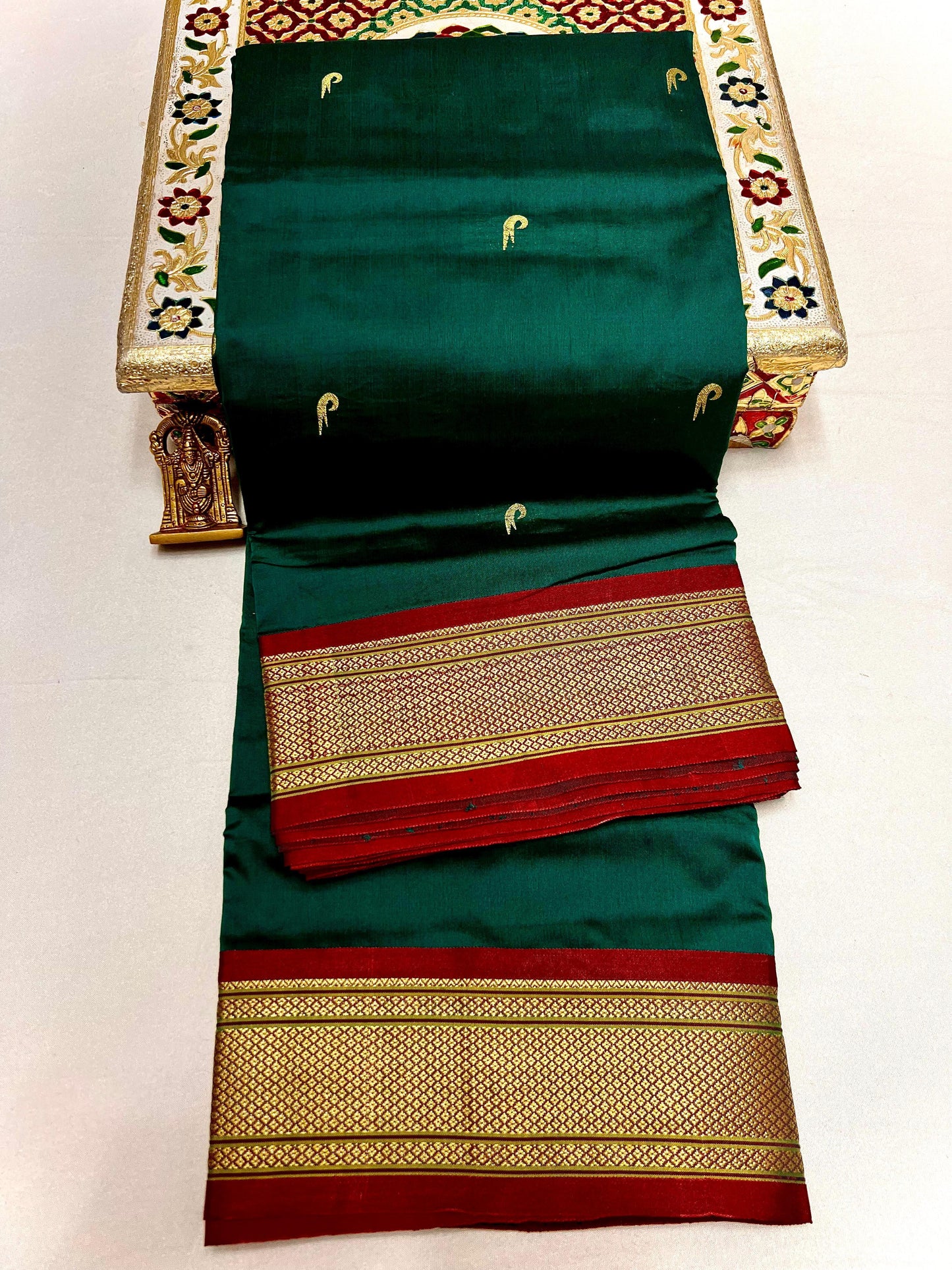 Kadiyal Paithani Silk Sarees