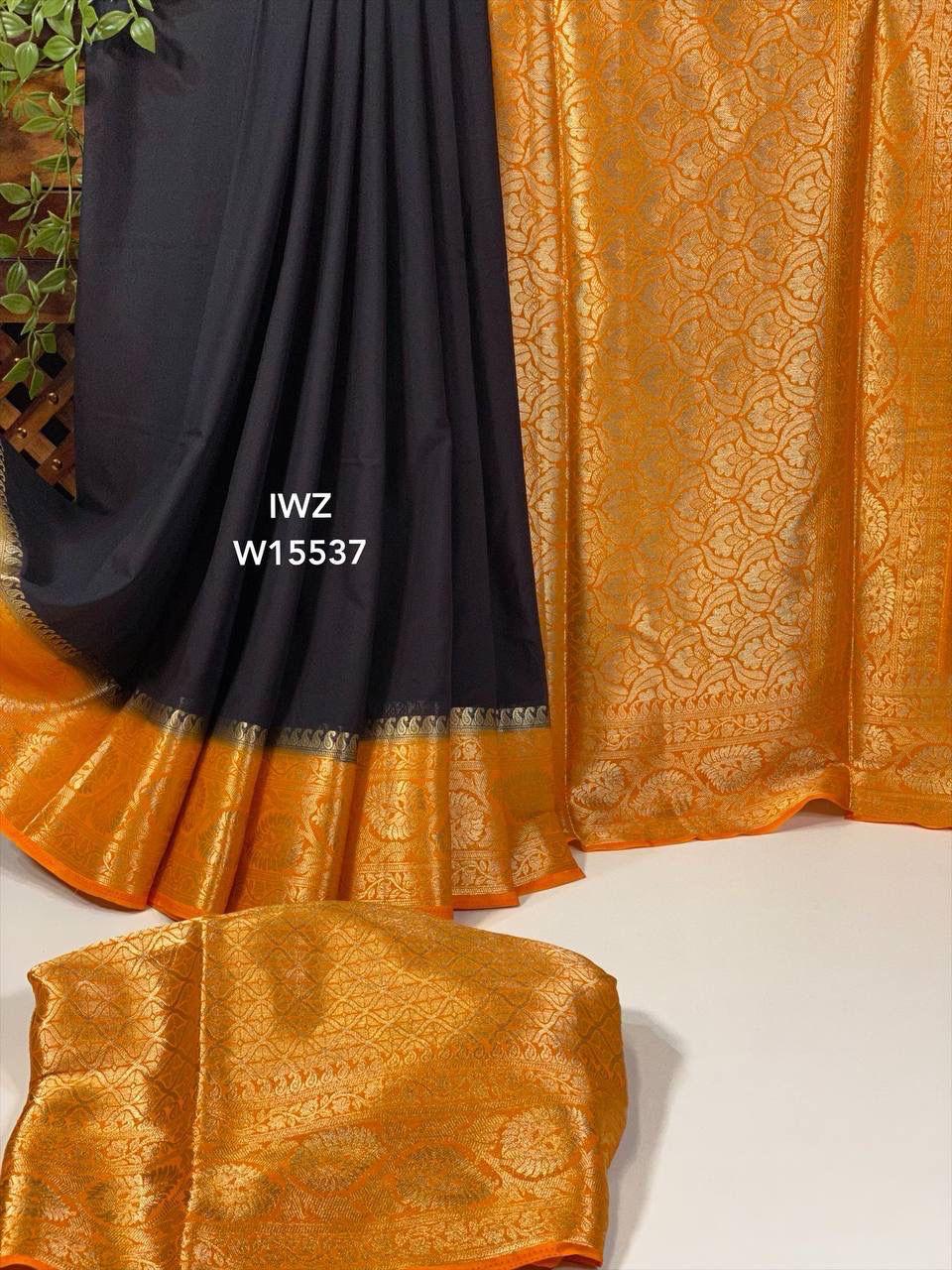 Semi Mysore Silk Sarees