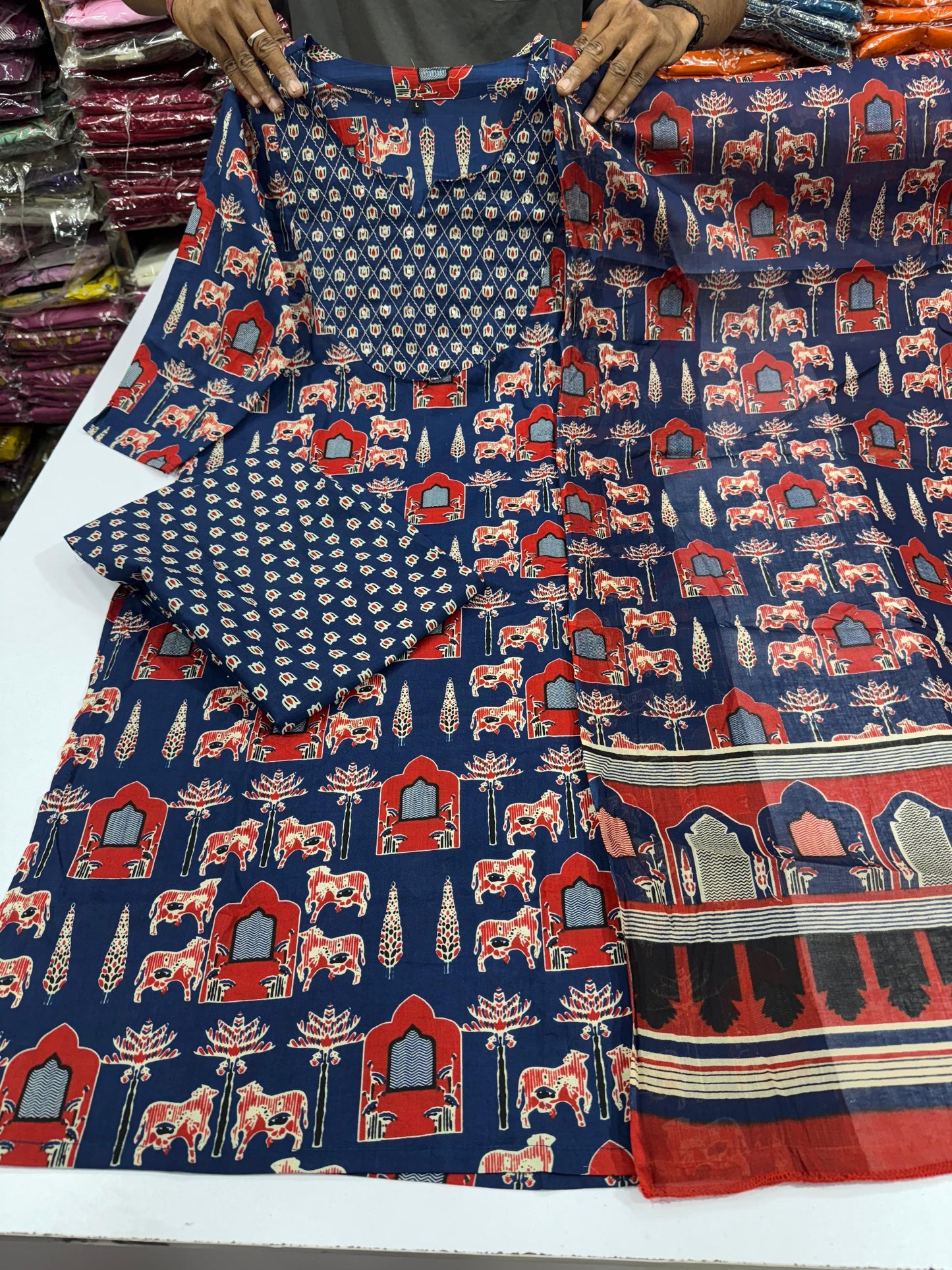 Cotton Readymade Salwar Sets