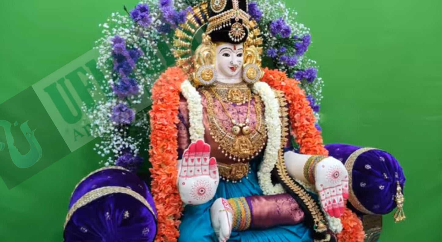 Saree draping Stand for Varalakshmi Festival