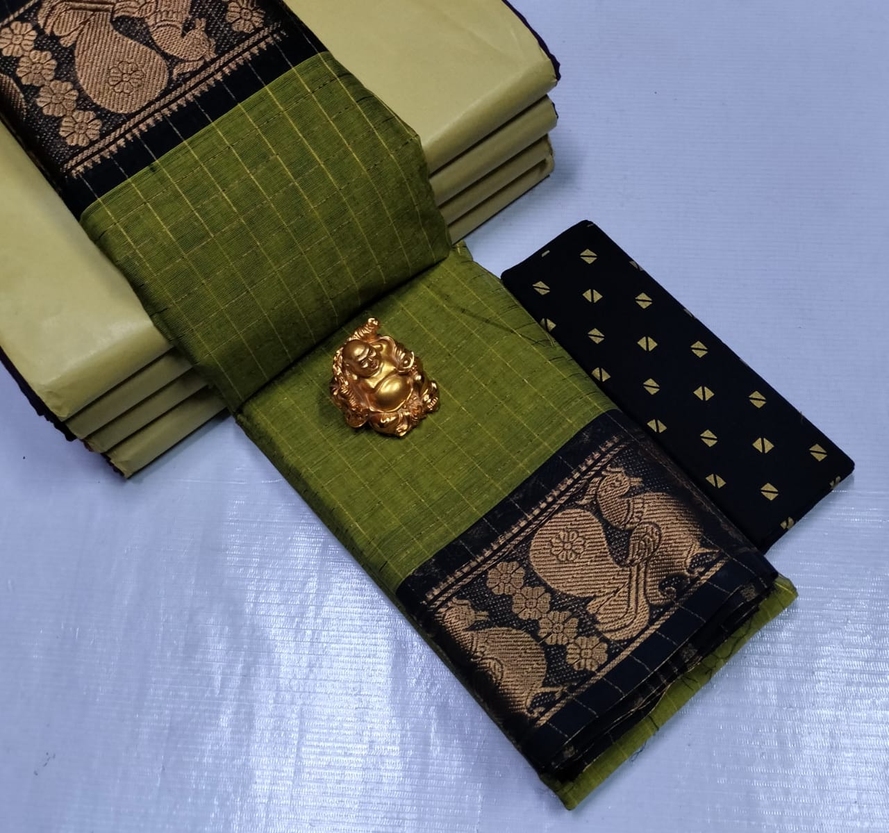 Kanchi Sungudi Cotton Sarees