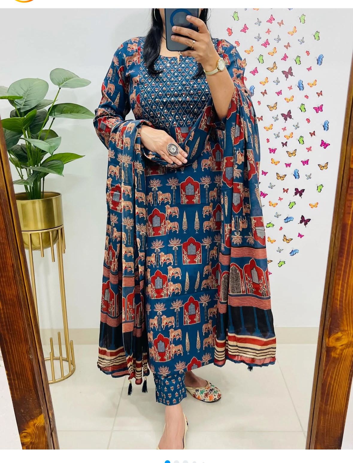 Cotton Readymade Salwar Sets