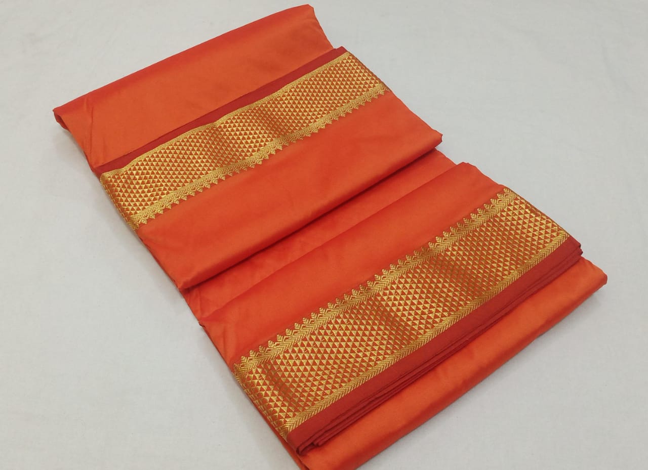 Madisar 9 yards Semi Silk Sarees