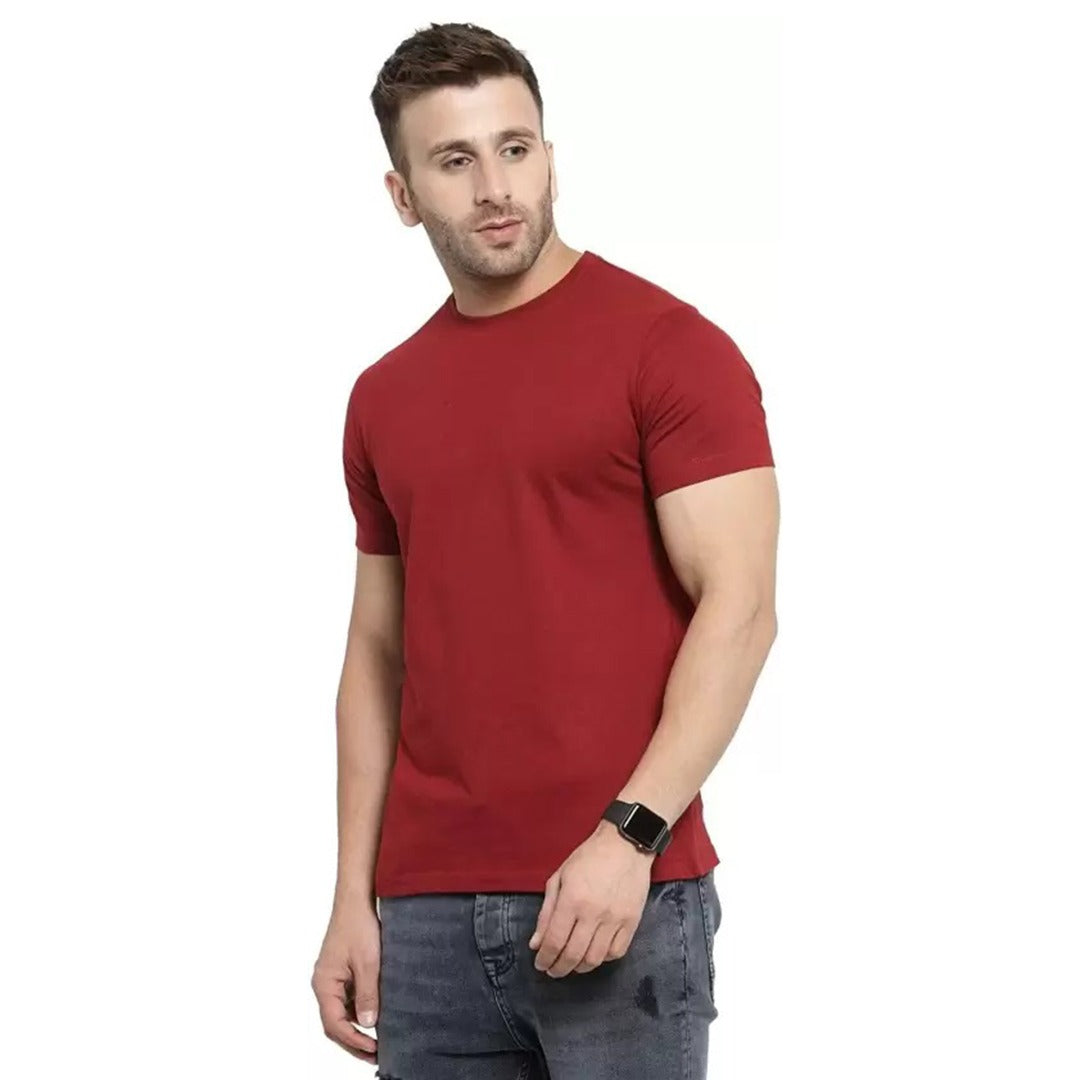 Men's Cotton Round Neck T-Shirt