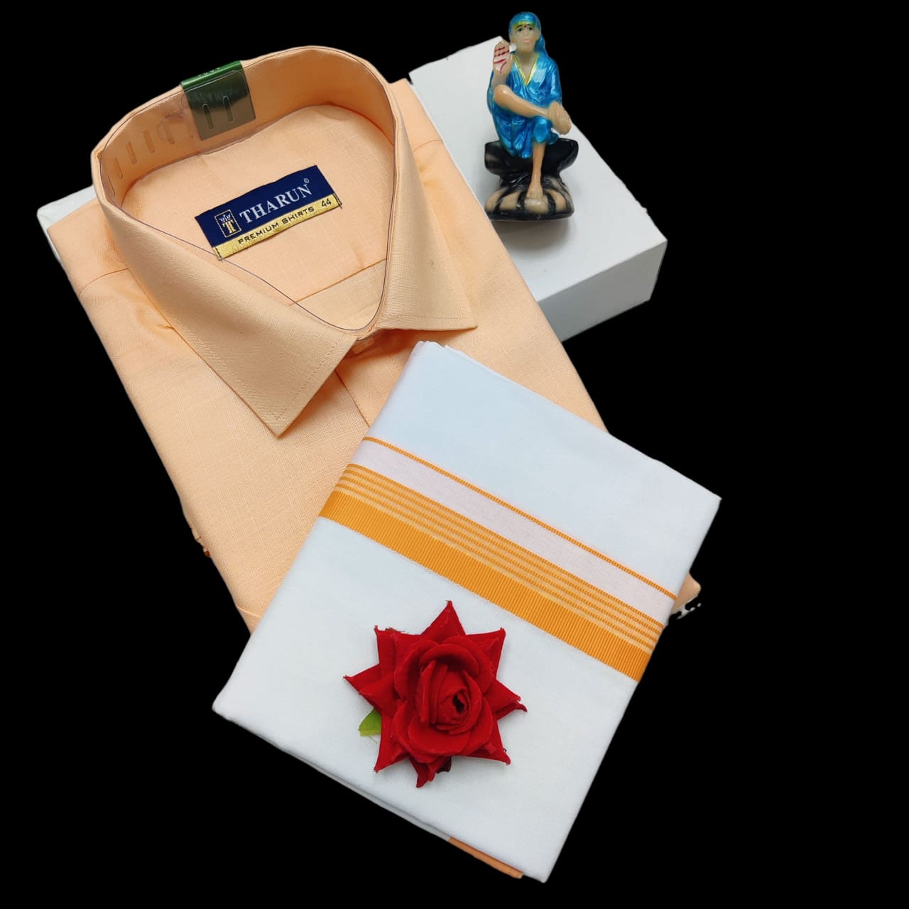 Men's Dhoti and Shirt Combo