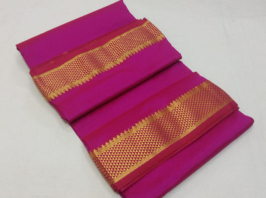 Madisar 9 yards Semi Silk Sarees