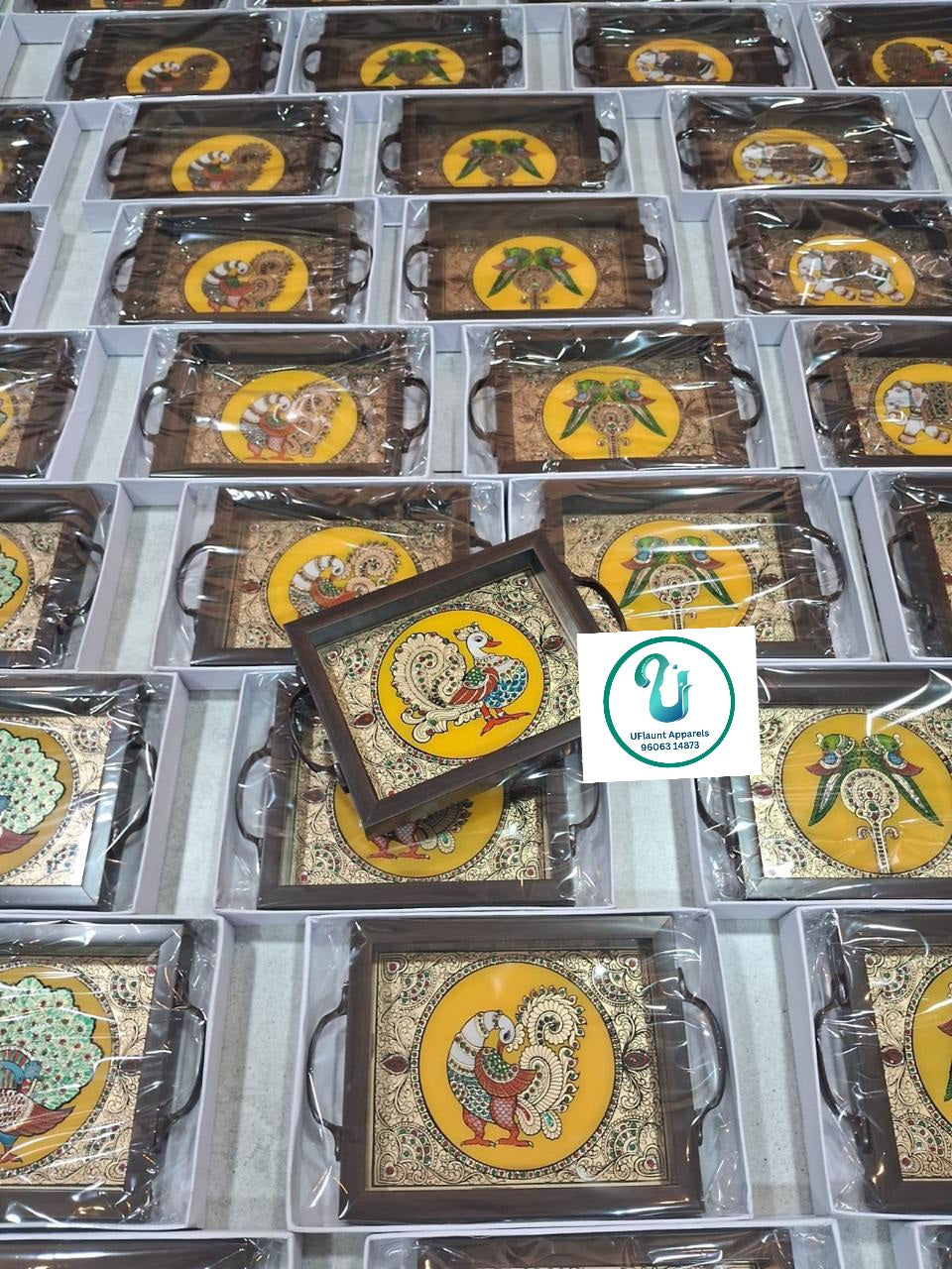 Reverse Acrylic Painting Trays