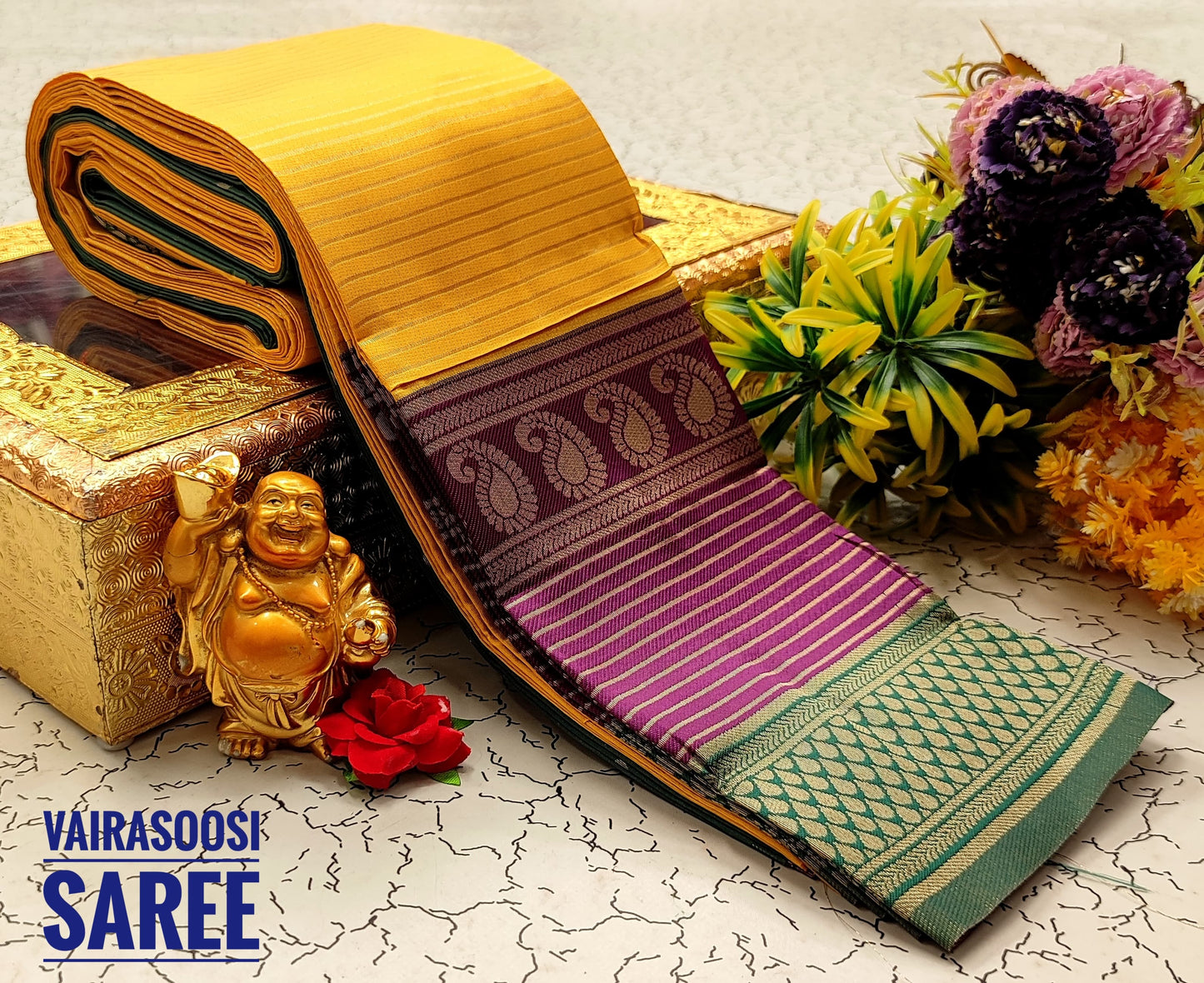 Madhuram Semi Silk Sarees