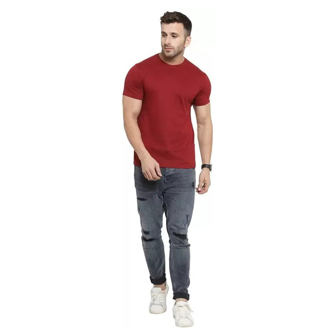 Men's Cotton Round Neck T-Shirt