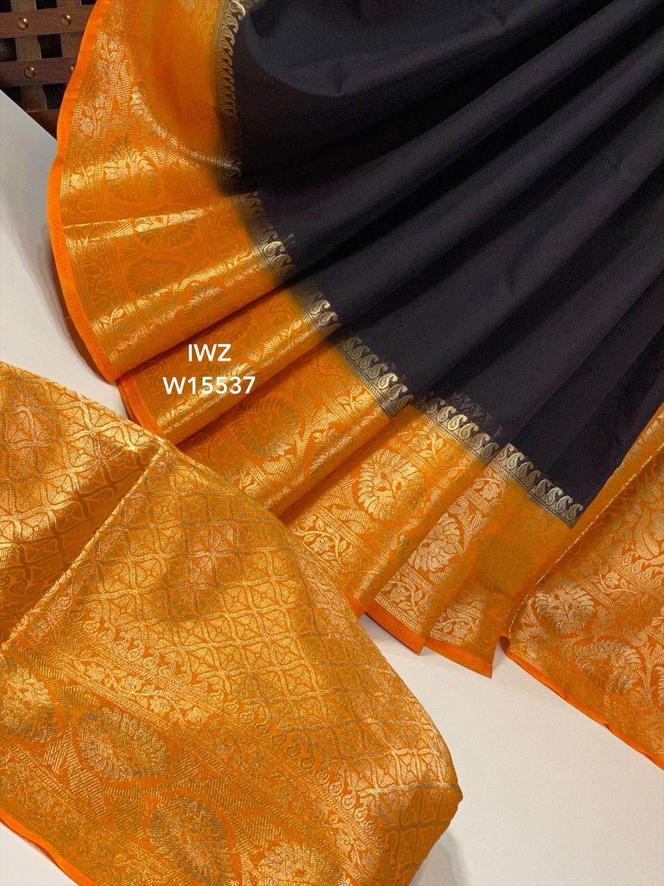Semi Mysore Silk Sarees