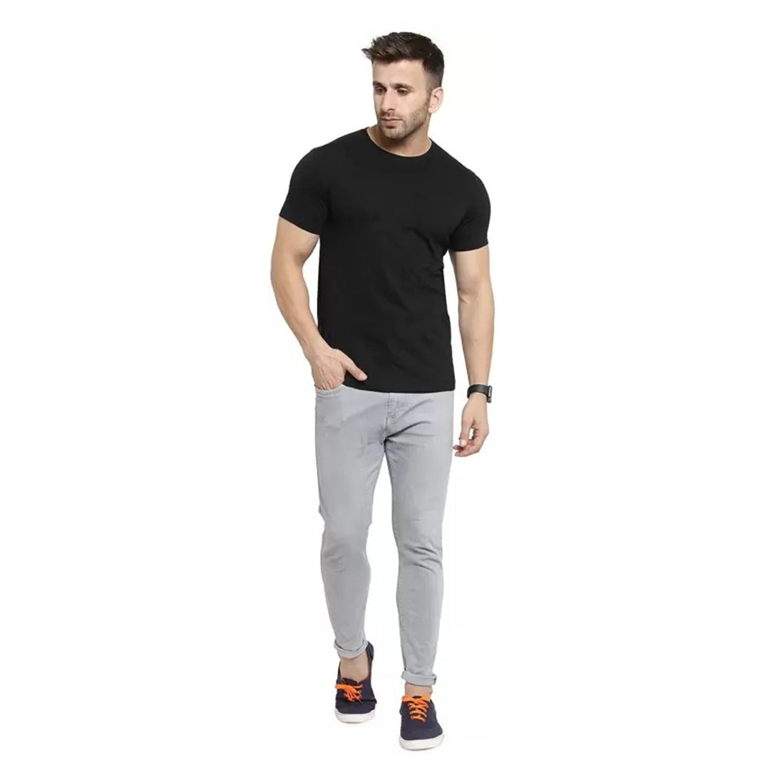 Men's Cotton Round Neck T-Shirt
