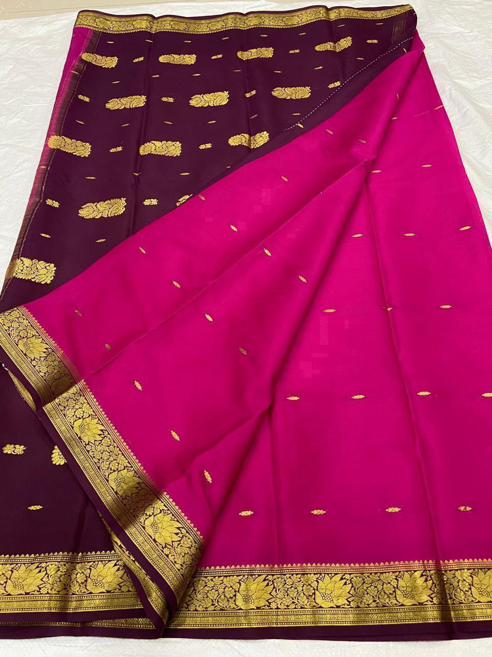 Mysore Silk Sarees 70gsm