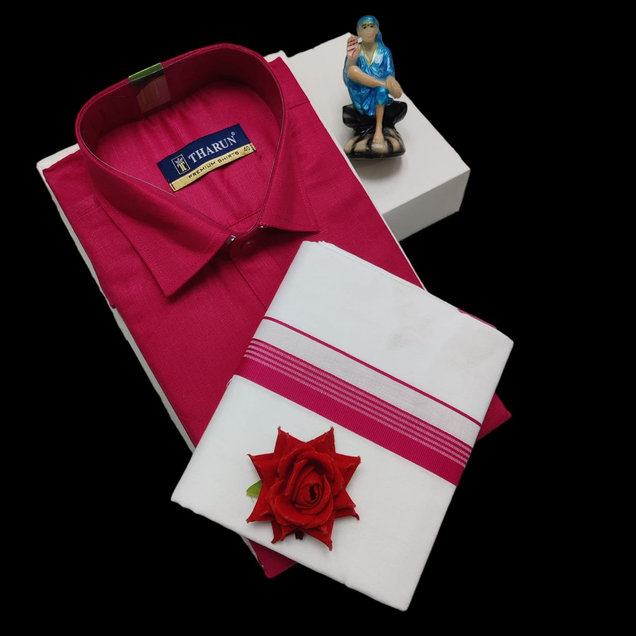 Men's Dhoti and Shirt Combo