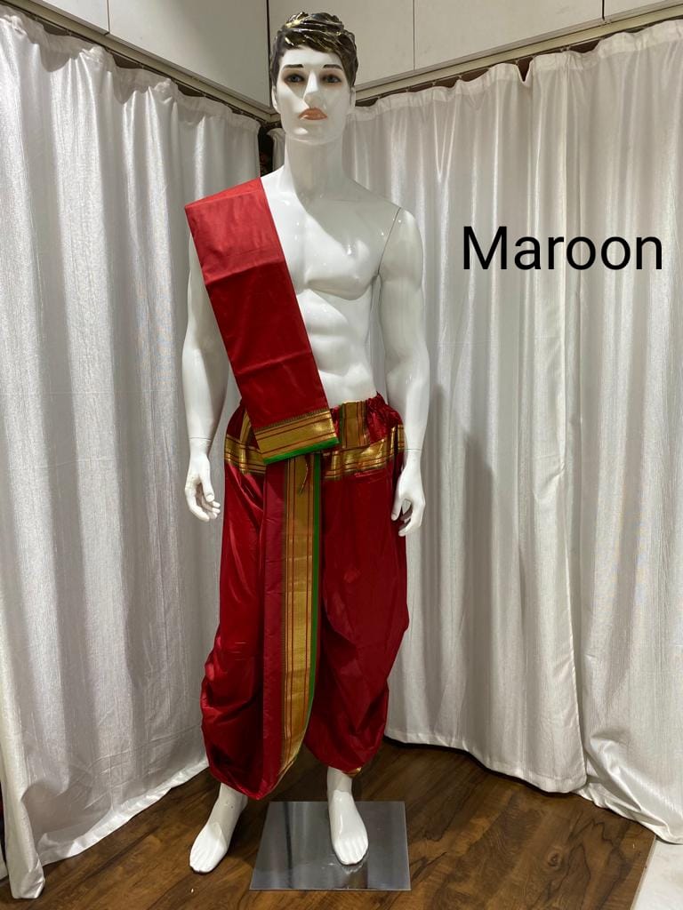 Men's Readymade Dhoti and Uparne