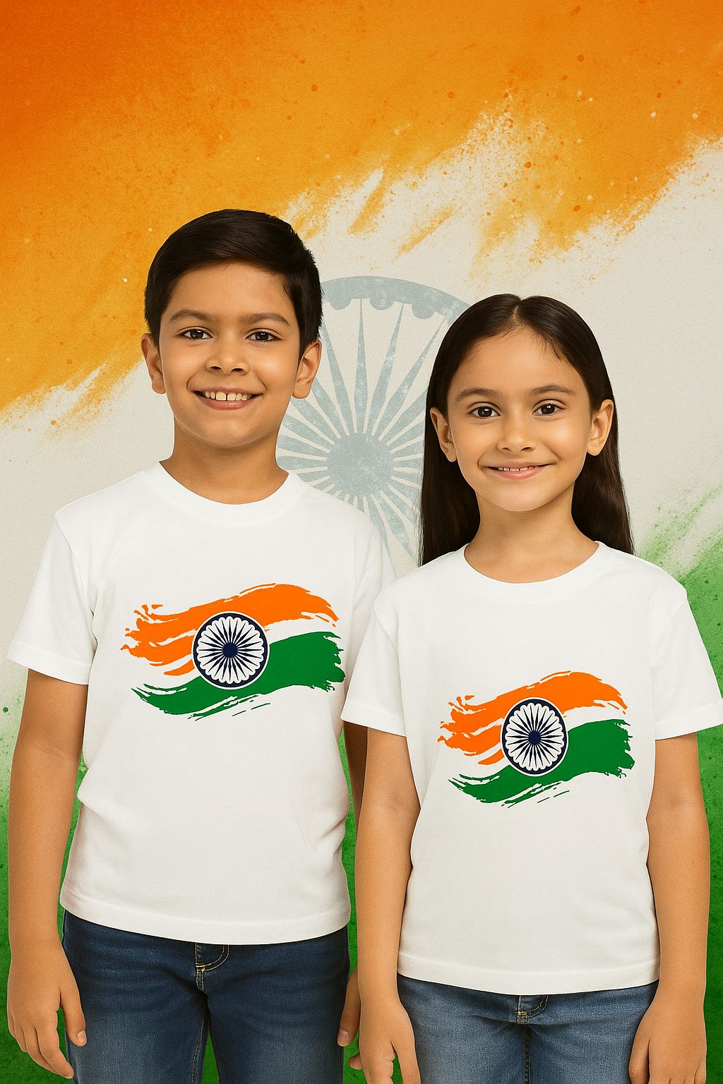 Tiranga Independence Day Tshirt for kids