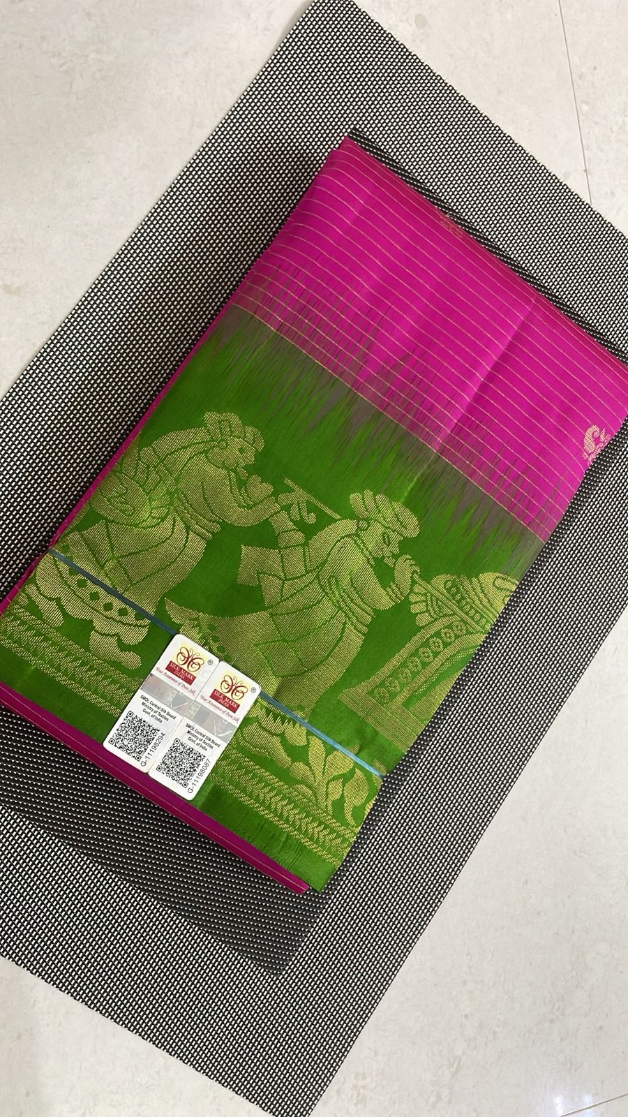 Kalyana Oorvalam Kanchi silk Sarees